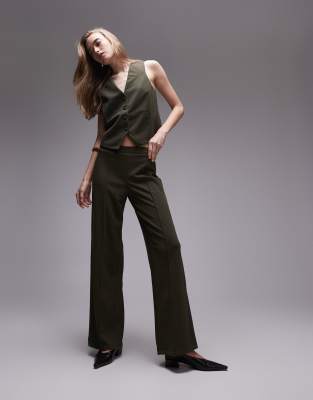 Mango Vest In Green