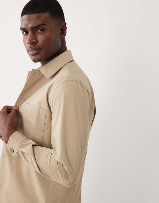 Mango - Veste de sport respirante et infroissable - Taupe, 5 de 5