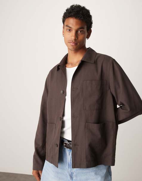 Mango - Veste décontractée - Marron - view 1