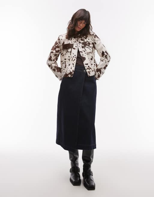Veste De Concours Western Femme Banjo - Noir/Blanc/Marron - Grande Taille - Très Bon état