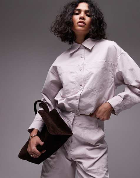 Mango - Veste légère d'ensemble - Rose pâle - view 1