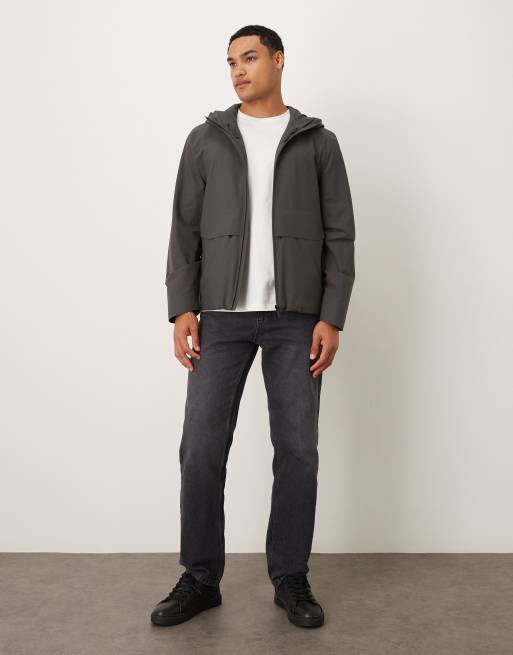 Mango - Veste légère zippée à capuche - Kaki, 2 de 5