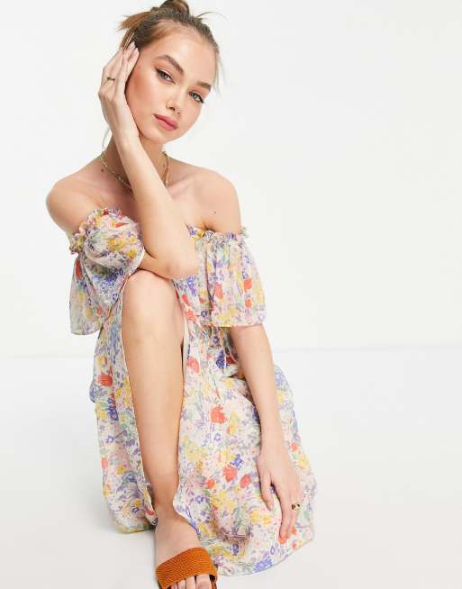 Mango vestito fiori discount