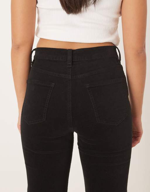 Mango - Violetav - Jean évasé en coton pur - Noir, 5 de 5