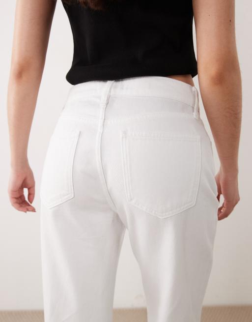 Mango – Vita jeans med raka ben, 5 av 5