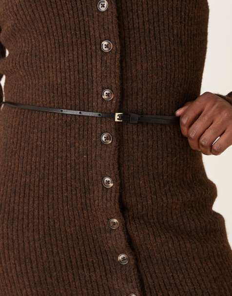 Mango waist belt in black - view 1