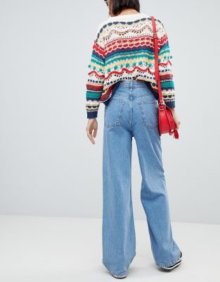 gap blue cardigan