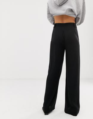 mango wide leg pants