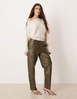 Mango Wool Mix Asymmetric Sweater With Hardware Detail In Neutral