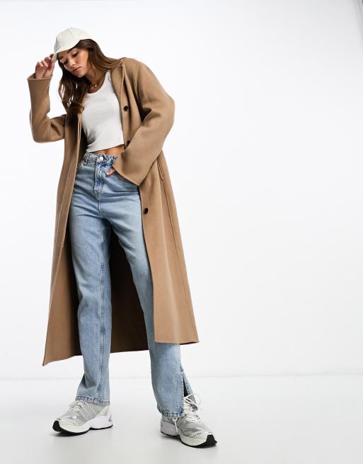 Asos tan cheap coat