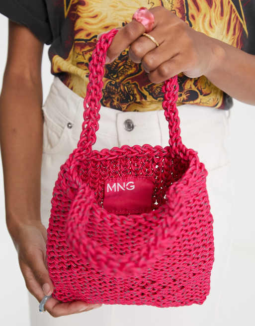 Pink 2025 woven bag