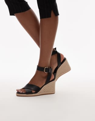  woven wedge heeled sandal 