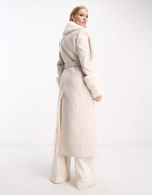 Mango manteau beige hot sale