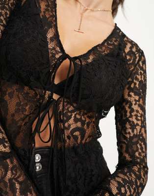 ★LANG&LU★ MAGNOLIA Lace TopMagnoliaBLACK ABIGAIL_BLACK_CAROLYN_WHITE_00