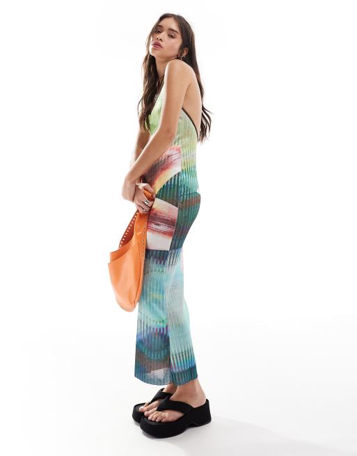 Mango X Siedrés - Leren tas met studs in oranje, 4 van 4