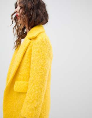 Mango on sale yellow coat