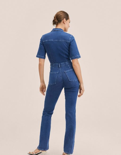 Blue Girls Denim Jumpsuit at Rs 1434.3/piece in Gurugram