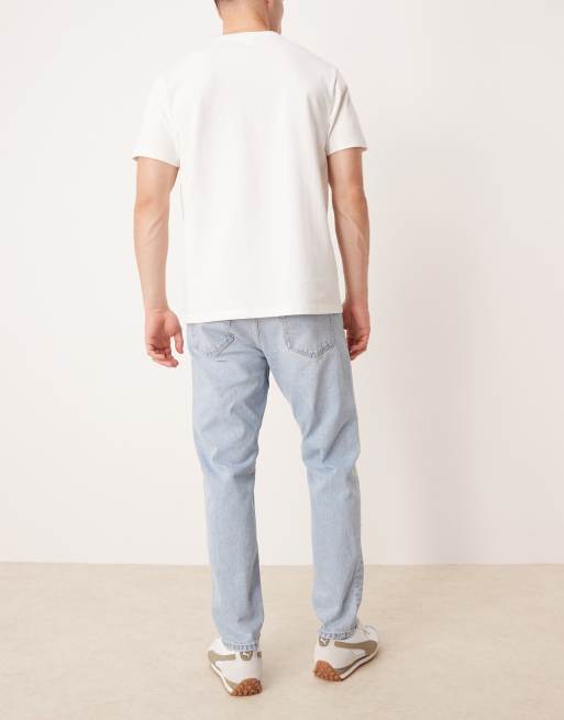 Mango – Zwężane jasnoniebieskie jeansy, 3 z 5