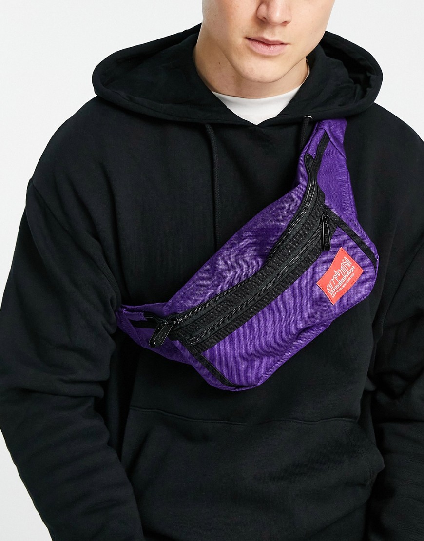 Manhattan Portage Alleycat bum bag in purple