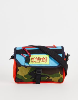 Manhattan Portage Far Rockaway messenger bag in camouflage