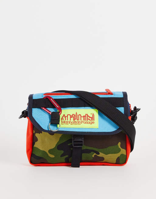 Manhattan Portage - Far Rockaway - Messengertaske med camouflageprint