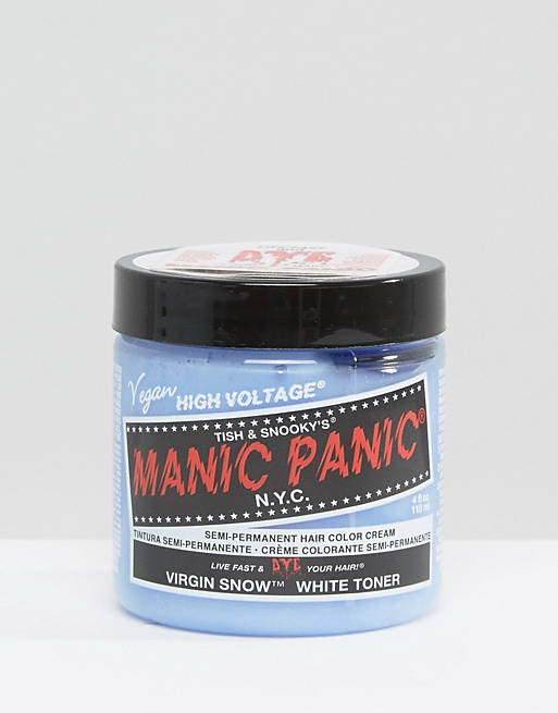 Manic Panic NYC Classic Semi Permanent Hair Color Cream - Virgin Snow | ASOS