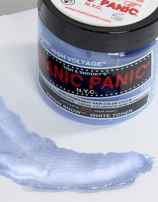 Manic Panic NYC Classic Semi Permanent Hair Color Cream - Virgin Snow | ASOS