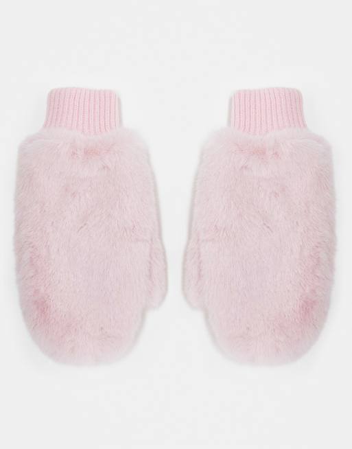 Manoplas rosa pastel extragrandes de Reclaimed Vintage