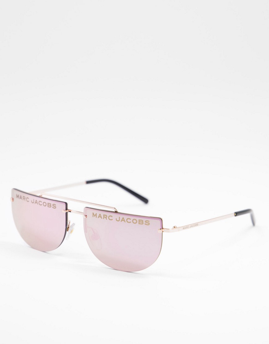 Marc Jacobs 404/S crescent lens sunglasses-Pink