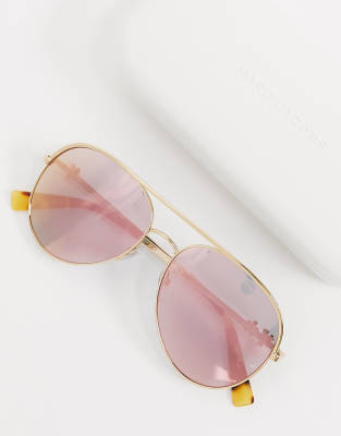 marc jacobs rose gold sunglasses