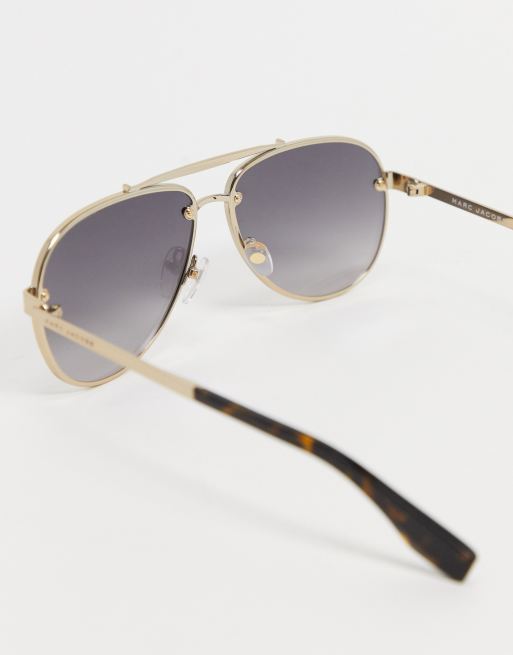 Marc jacobs men's aviator sunglasses sale