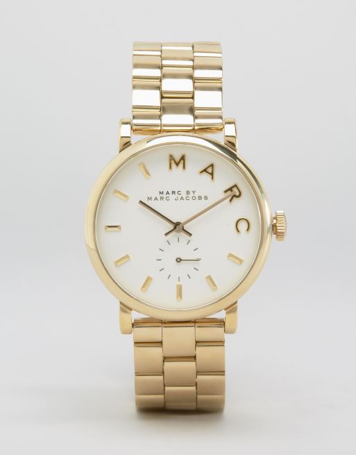 Marc Jacobs Baker Gold Watch MBM3243