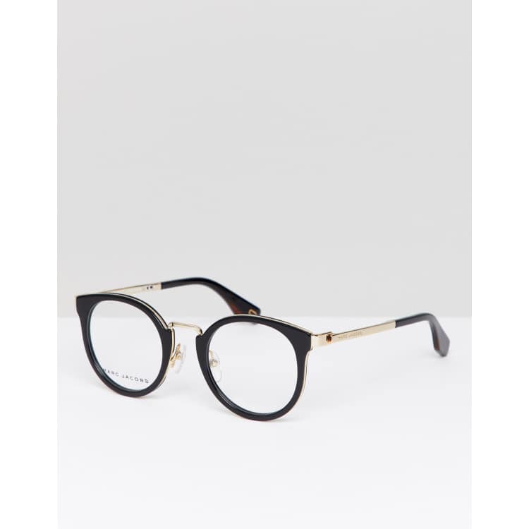 Marc Jacobs cat eye optical frames with demo lenses in black | ASOS