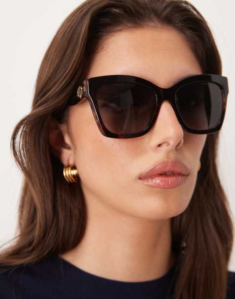 Marc Jacobs – Cat-Eye-Sonnenbrille in Havana-Beige - view 1