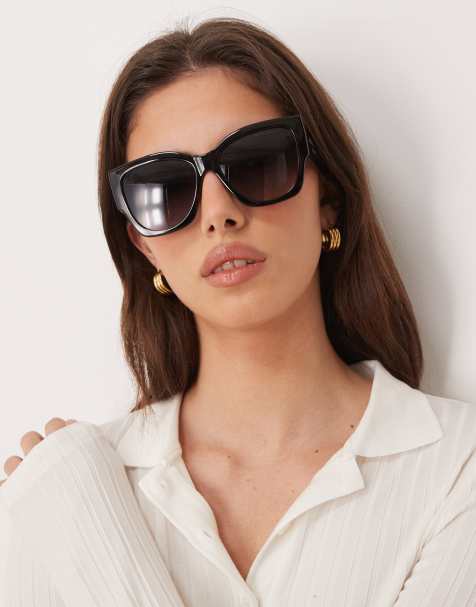Marc Jacobs cat eye sunglasses in havana brown