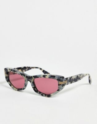Marc Jacobs cat eye sunglasses in havana grey