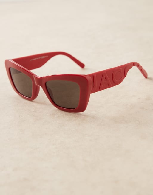 Marc Jacobs   cat eye sunglasses in red , 2 of 3