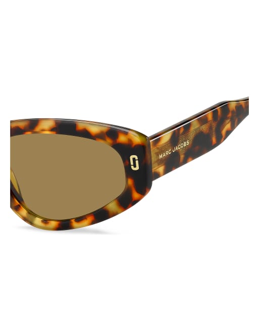 Marc Jacobs Gafas de sol cat eye con lentes marrones en marrón, 7 de 7