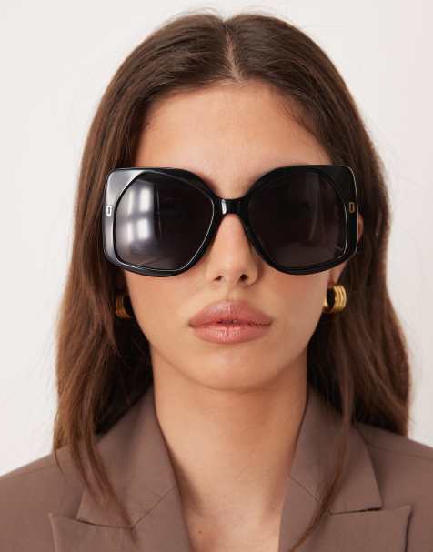 Marc Jacobs - Lunettes de soleil carrées - Noir - view 1