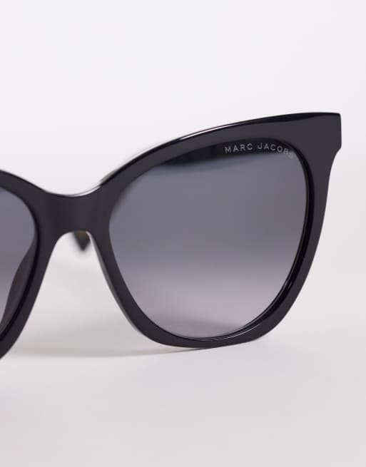 Marc Jacobs - Lunettes de soleil carrées - Noir , 2 de 3