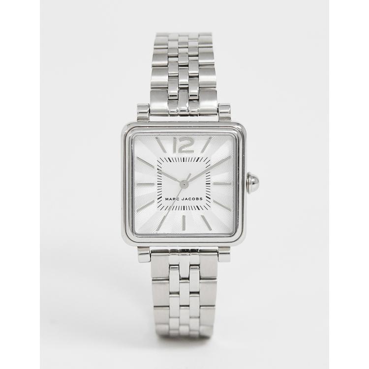 Marc Jacobs Montre femme cadran carr Argent MJ3461 ASOS