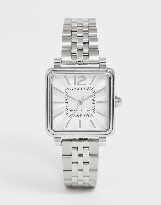 Marc Jacobs Montre femme cadran carr Argent MJ3461