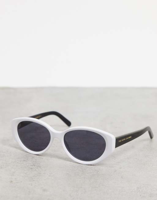 Marc jacobs hot sale oval sunglasses