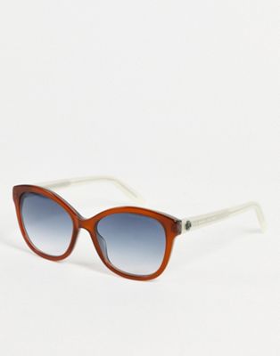 Marc Jacobs oversized cat eye sunglasses in brown 554/S