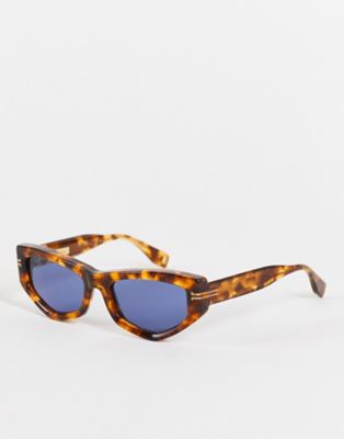 Marc Jacobs oversized cat eye sunglasses in tort 1028/S