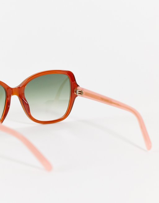 Marc Jacobs oversized square sunglasses in brown and pink 555/S, 2 of 4
