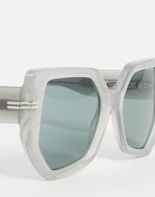 Marc Jacobs Teal Oversized Square Sunglasses MARC JACOBS Women main image 3