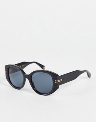 Marc Jacobs round sunglasses in black