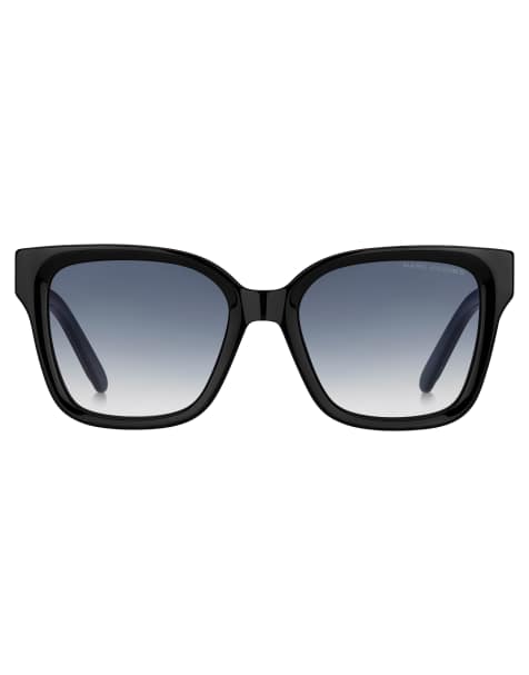 Marc Jacobs square sunglasses in black - view 1