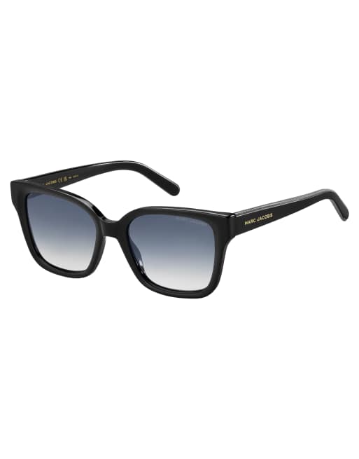 Marc Jacobs - Vierkante zonnebril in zwart , 2 van 3